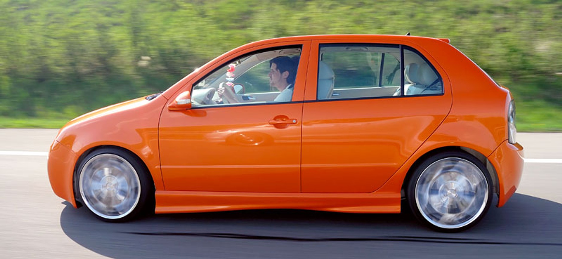 Garaż tunera: Škoda Fabia 1.4 16V – lisek pustynny