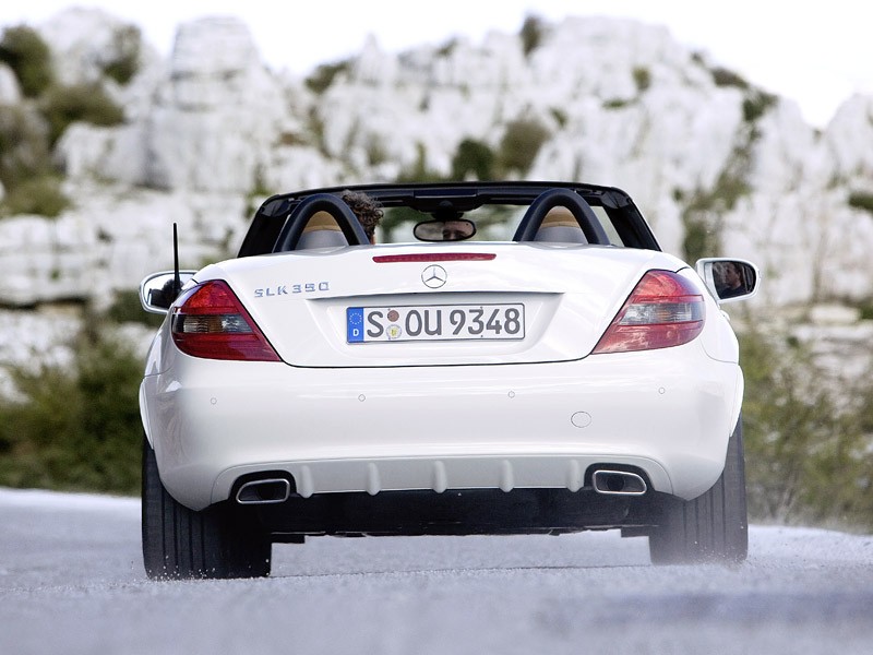 Mercedes-Benz SLK 2008: mocniejszy z mniejszym zużyciem