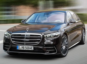 Nowy Mercedes Klasy S w teście łosia - mało brakowało