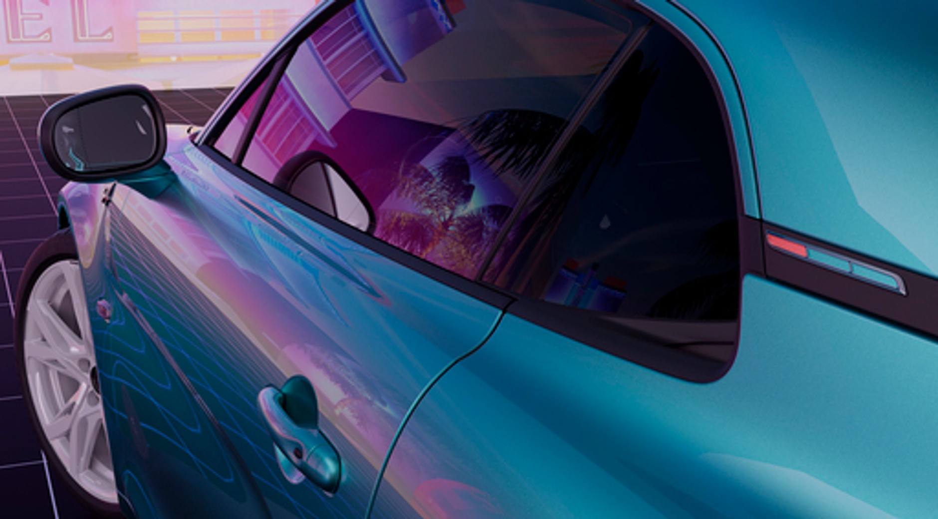 Alpine A110 South Beach Colorway