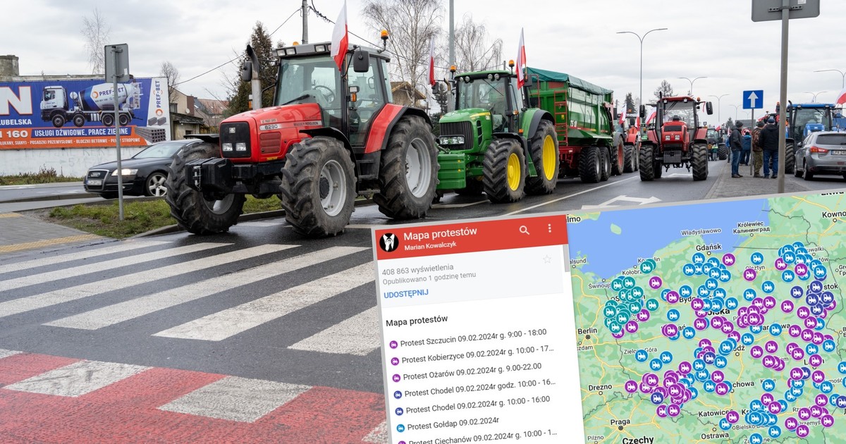 Cała Polska stanie przez gigantyczny protest rolników. Paraliż komunikacyjny