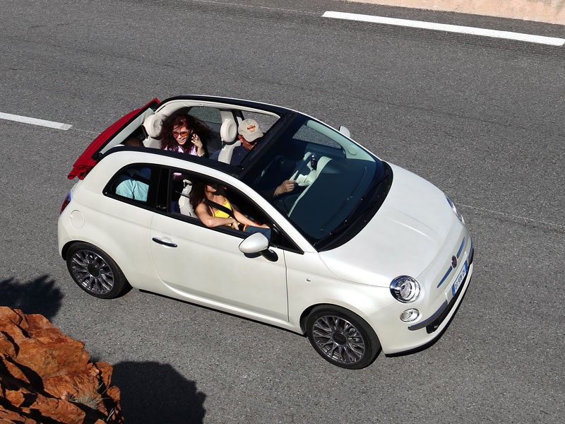 Fiat 500C: nowe informacje i zdjęcia włoskiego kabrioletu (fotogaleria)