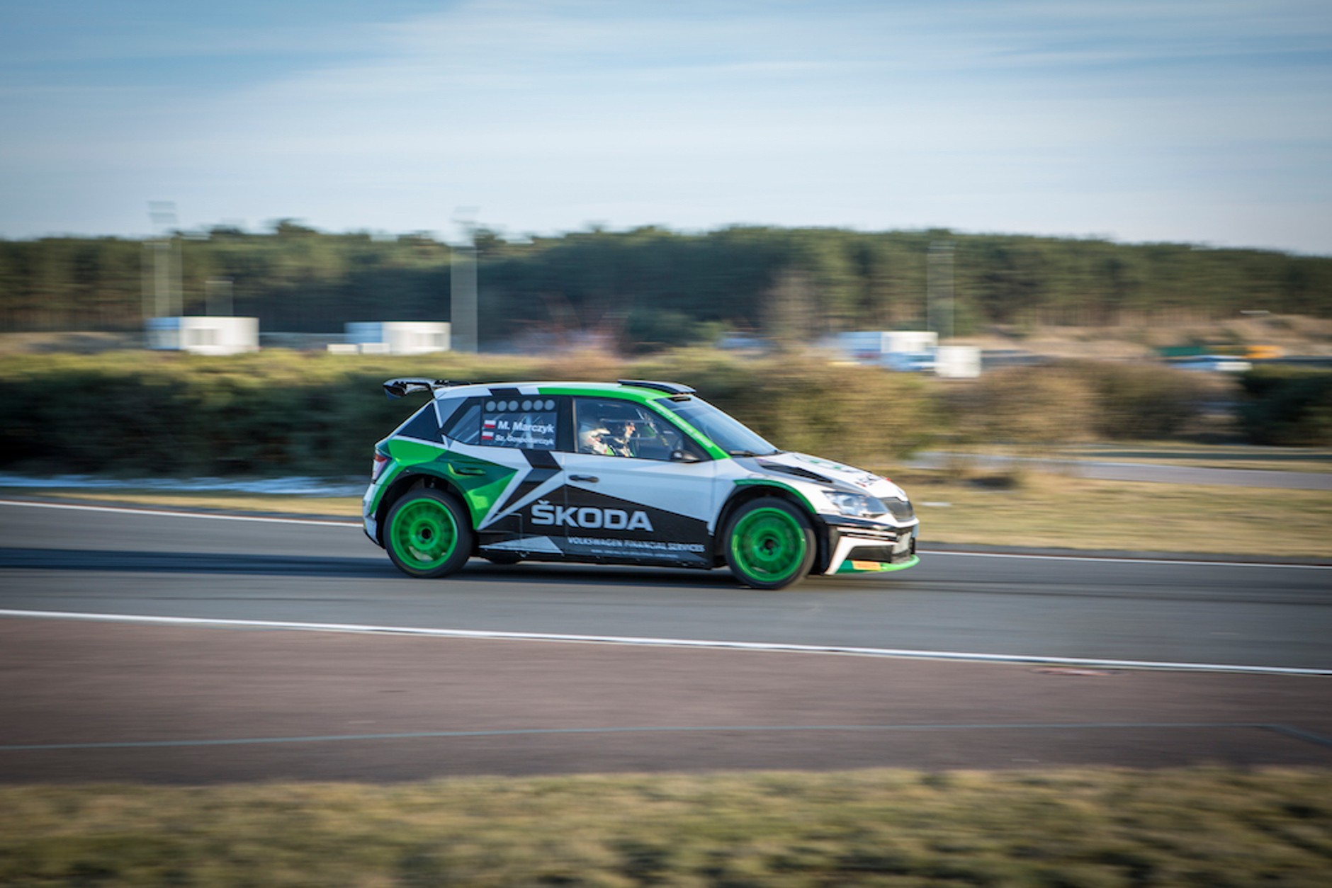 Skoda Fabia R5 i zespół rajdowy Skody