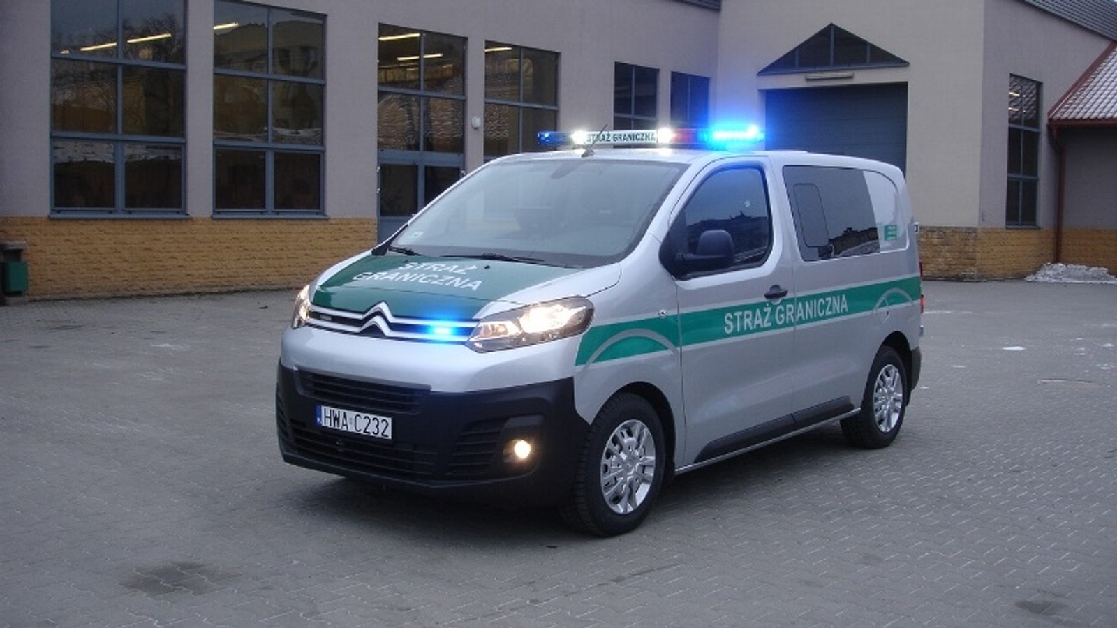 Citroen Jumpy Straży Granicznej