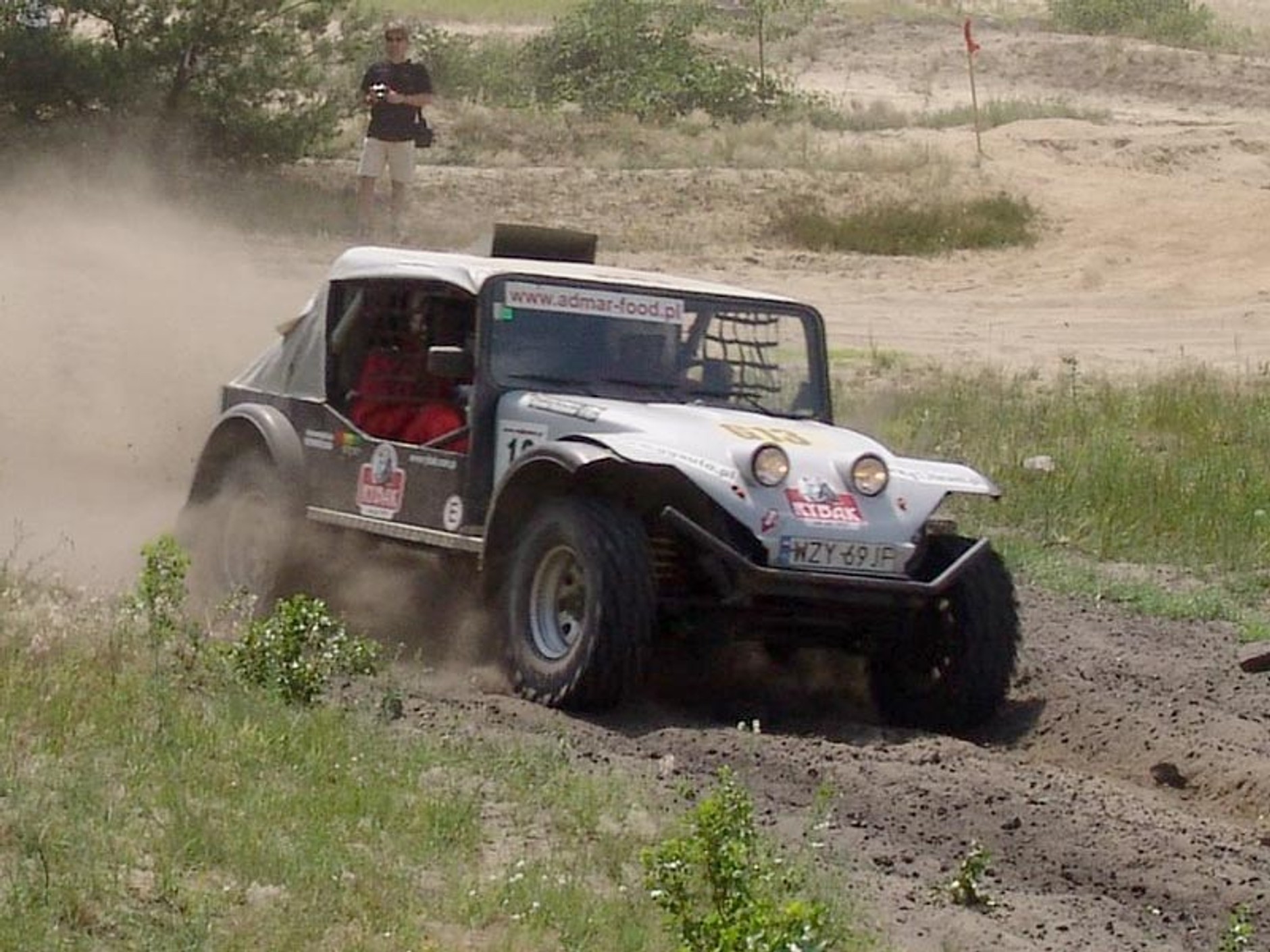 Polskie Safari 2007: w upale i piasku (fotogaleria)