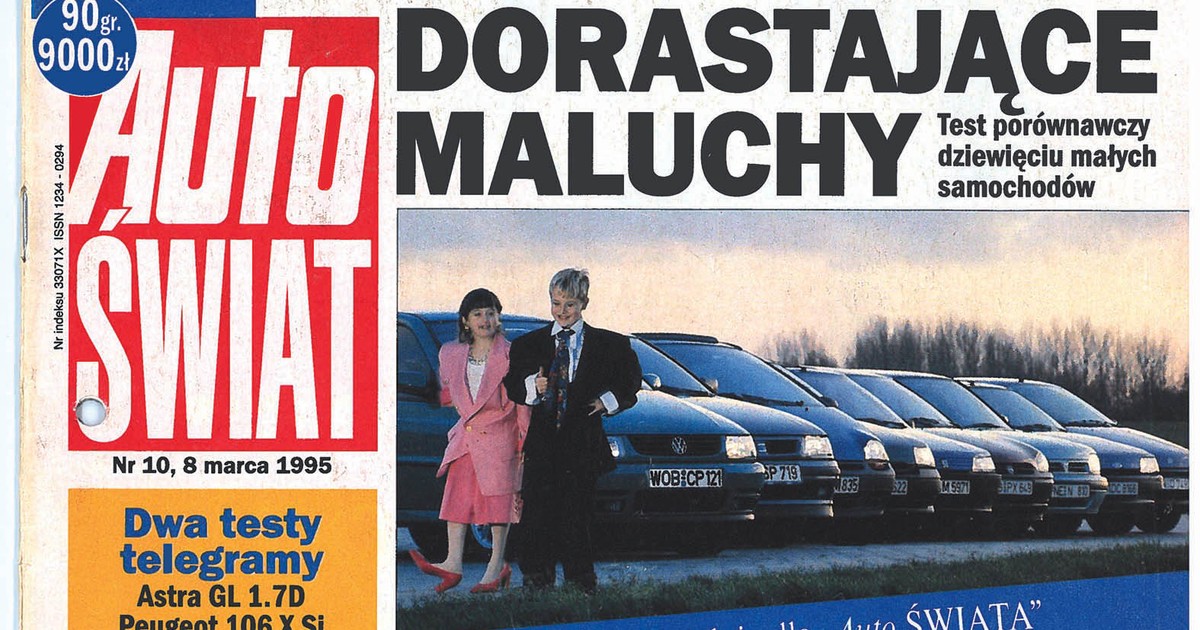 Okladka Auto Świata nr 1 z 1995 r.