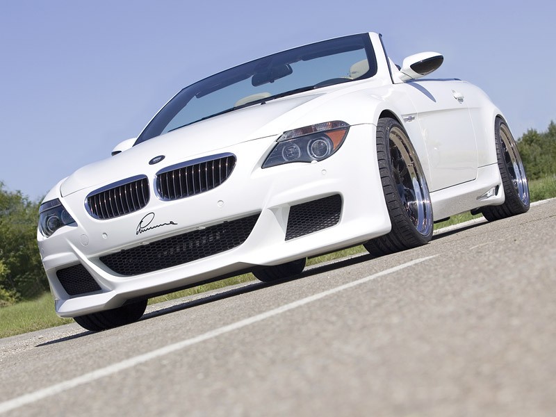 Lumma CLR 600 S – snieżnobiały kabriolet BMW M6