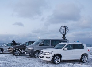 Volkswageny z napędem 4motion zdobywają Nordkapp