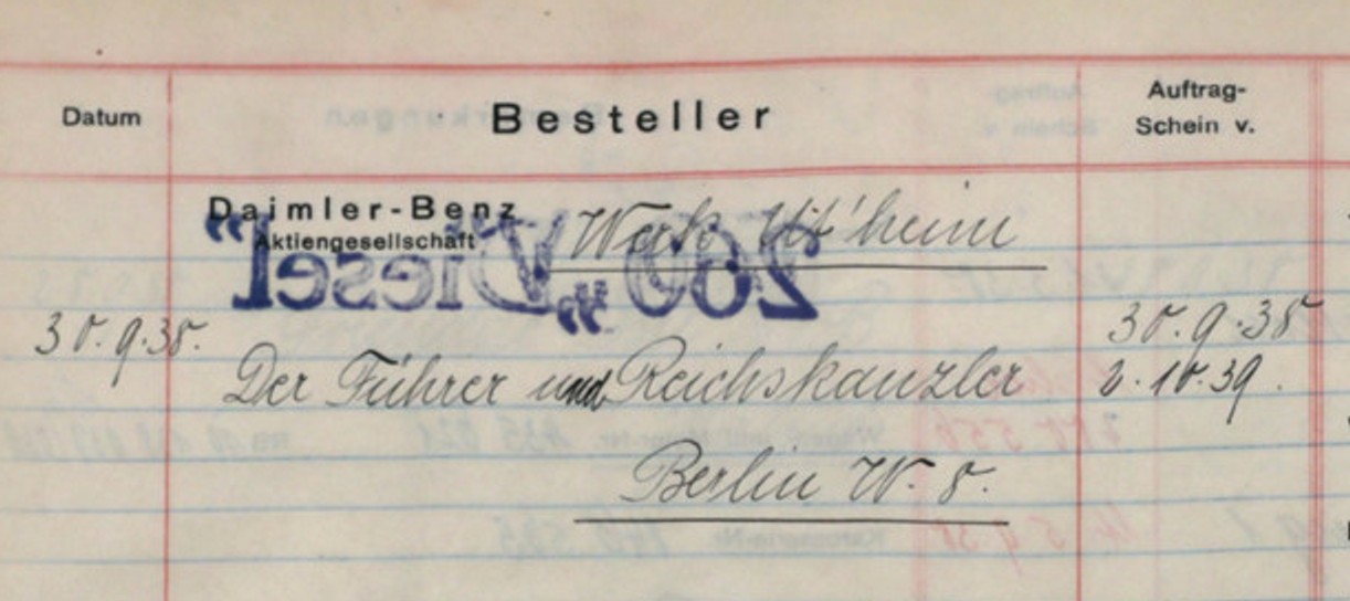 Mercedes 770K Hitlera