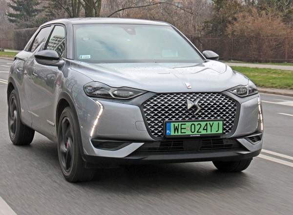 DS 3 Crossback E-tense - elektryk idealny do miasta