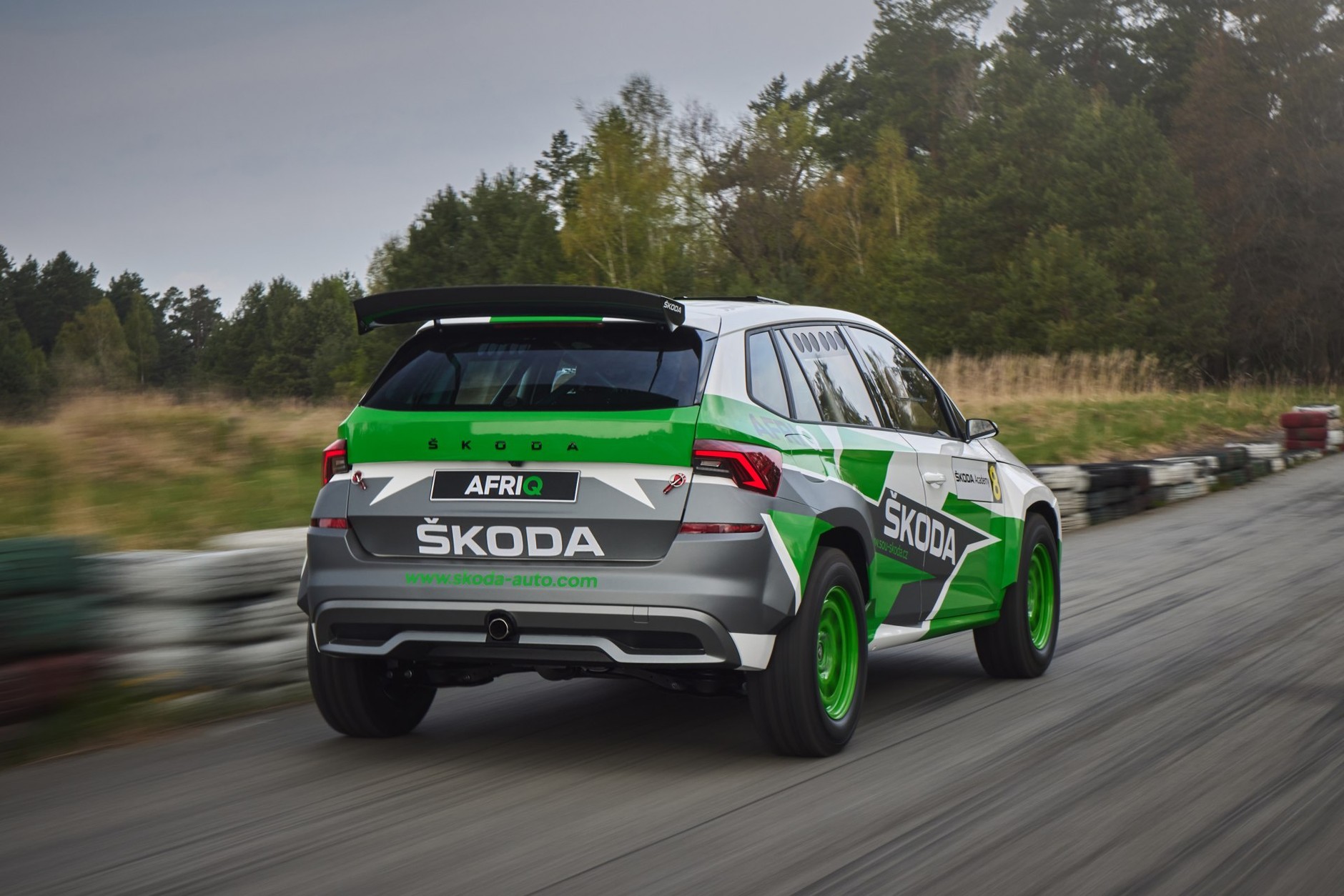 Rajdowa Skoda Afriq stworzona przez studentów z Mladej Boleslavi