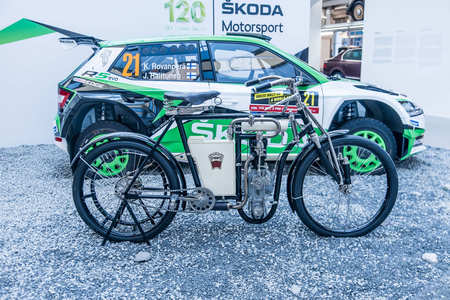 jednocylindrowy motocykl Laurin & Klement BZ z 1903 r.