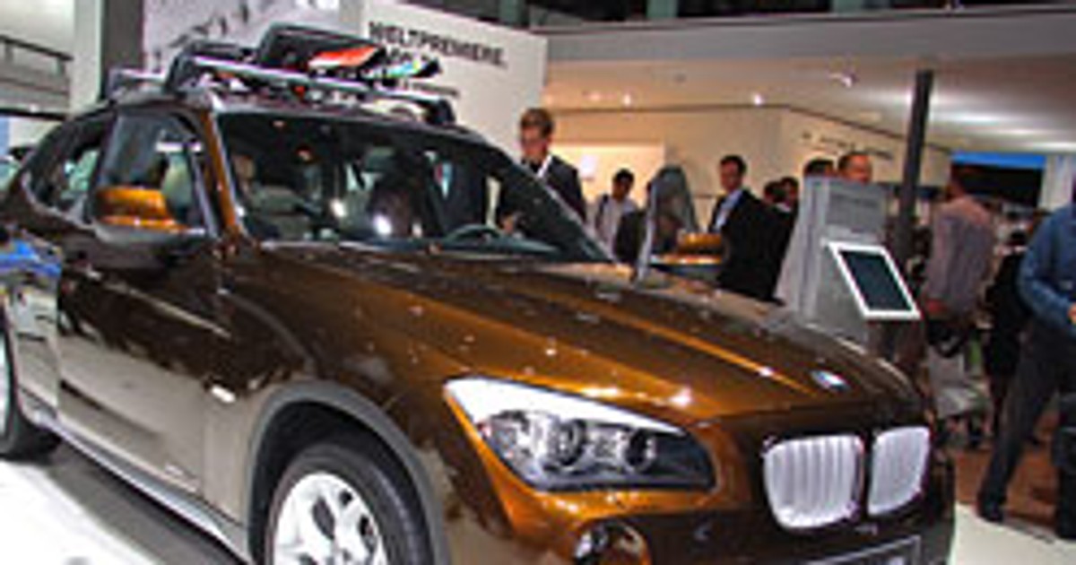 IAA Frankfurt 2009: BMW X1 – pierwsze wrażenia, dane techniczne, fotogaleria