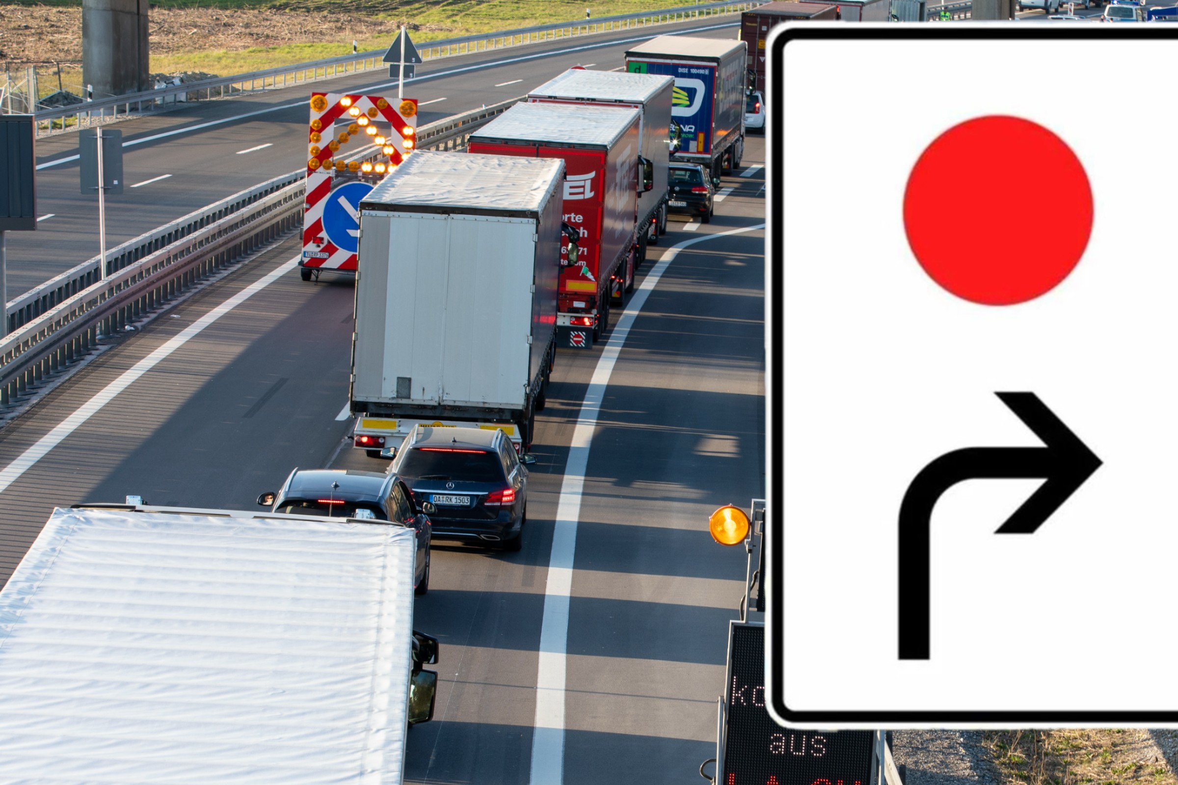 Czy wiesz, co oznacza czerwona kropka i strzałka na znaku? Kto wie, ten dużo oszczędza