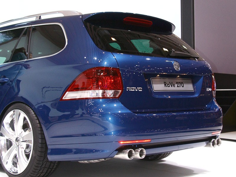 Essen Motor Show 2007: Volkswagen Golf Variant RaVe 270 – premiéra tuningowego konceptu