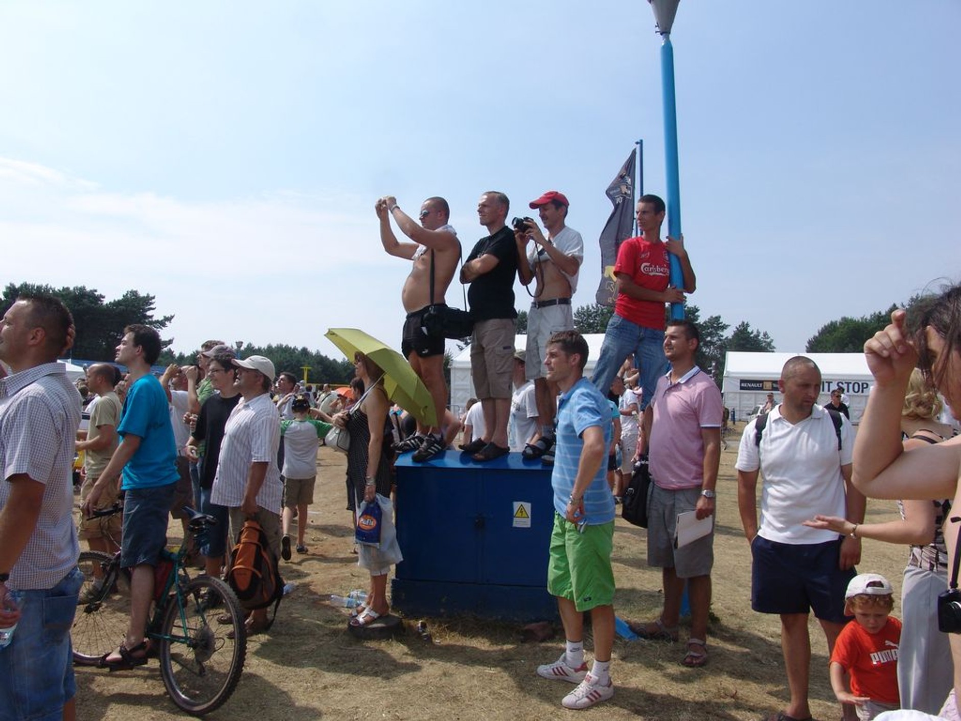 Kubica szalał na torze Poznań (galeria)