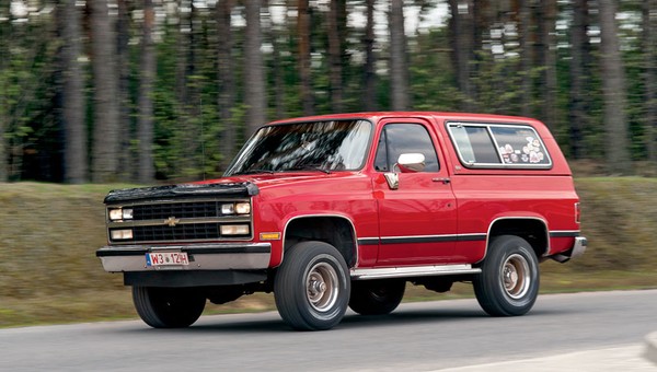 Chevrolet Blazer K5 - gatunek zagrożony