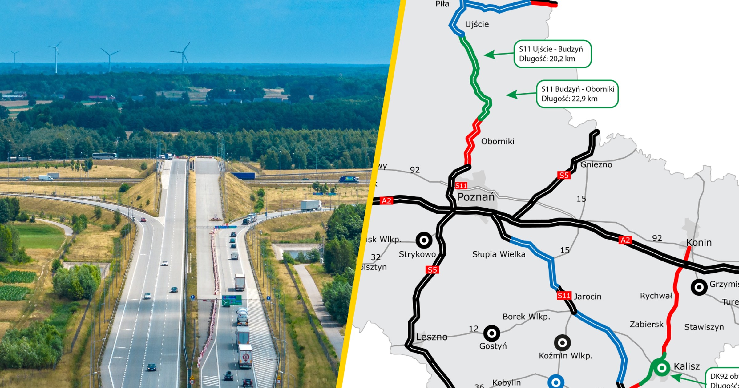 Ponad 400 km nowych dróg w Wielkopolsce