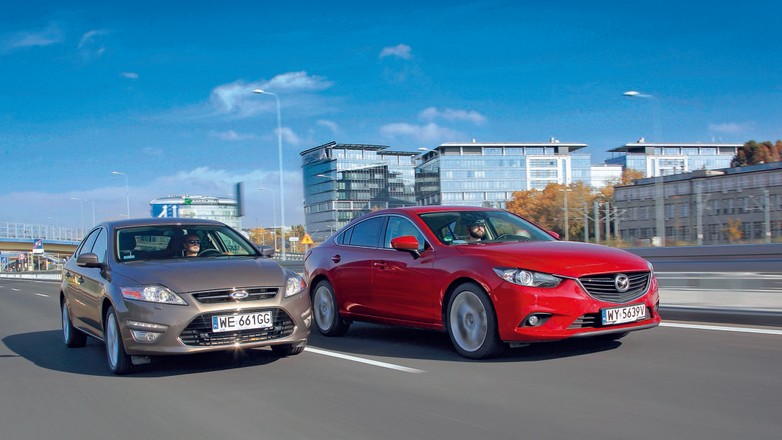 Porównanie Mazdy 6 i Forda Mondeo: na spokojnie czy na sportowo?