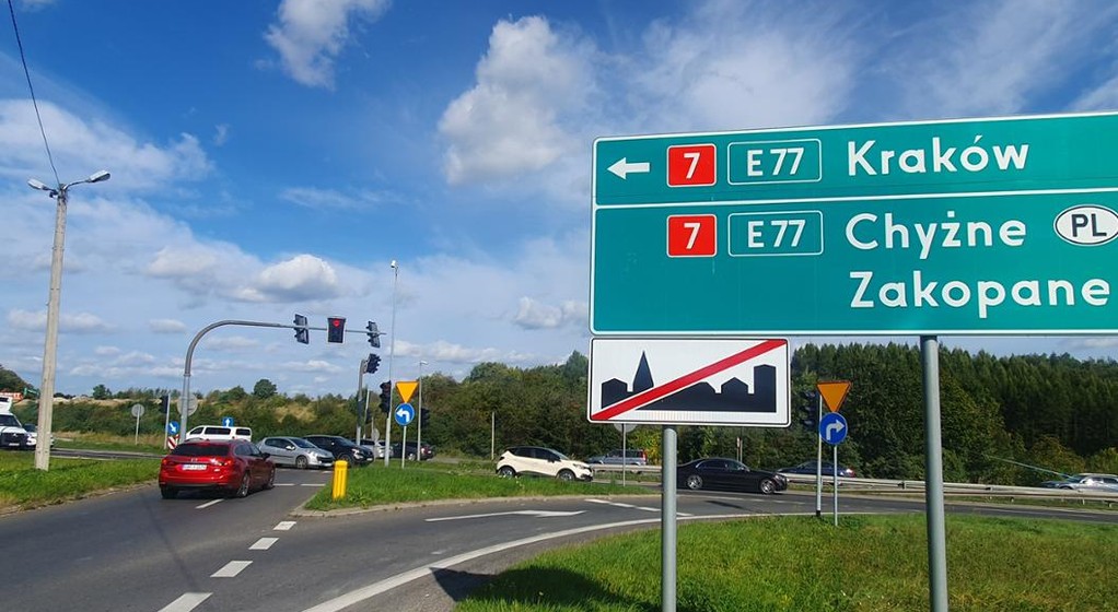 W Myślenicach powstanie nowy węzeł. Ma ułatwić wjazd na zakopiankę
