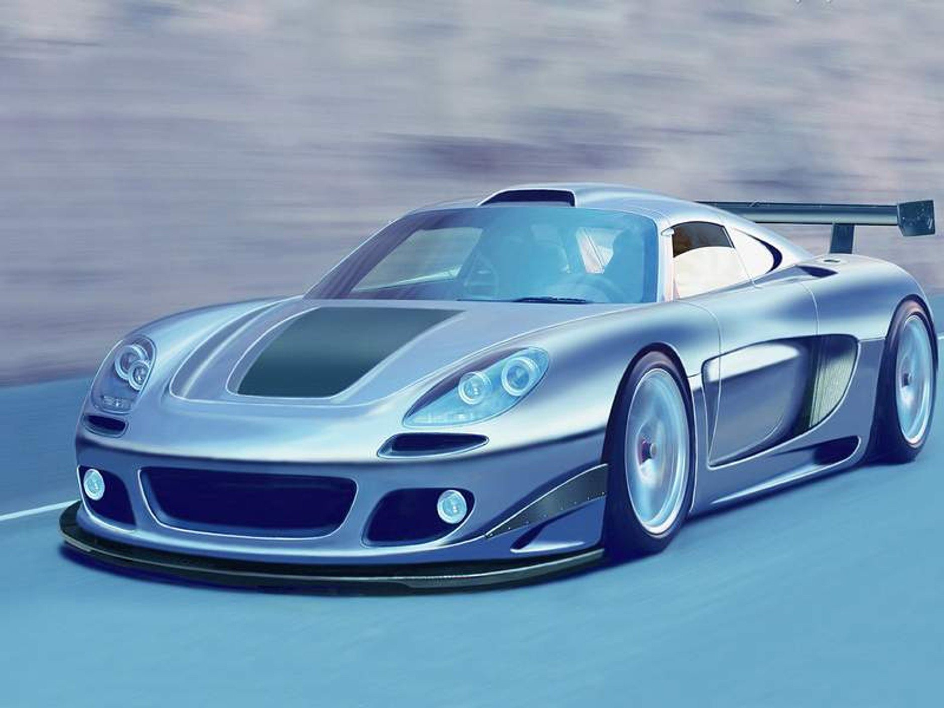 Gemballa Mirage GTR concept: Carrera GT twin-turbo
