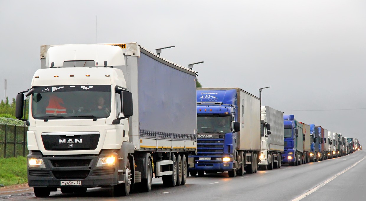 Od 10 października ciężarówki z Polski i innych europejskich krajów nie wjadą do Rosji