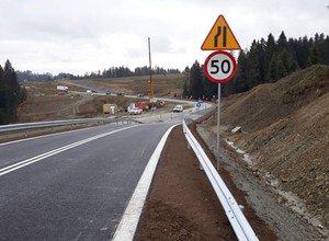 Zakopianka: zmiana organizacji ruchu przy budowie estakady