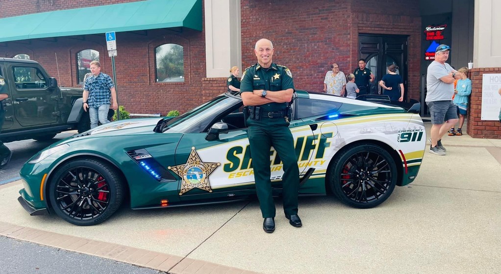 Flota policji z hrabstwa Escambia na Florydzie wzbogaciła się o Chevroleta Corvette C7 Z07