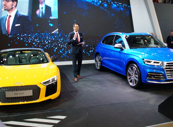 Audi SQ5 i R8 Spyder gwiazdami Poznań Motor Show
