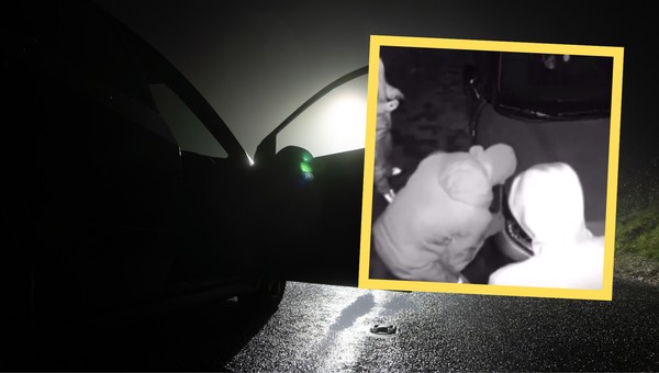 70 sekund wystarczyło. Tak złodzieje ukradli auto "na reflektor"