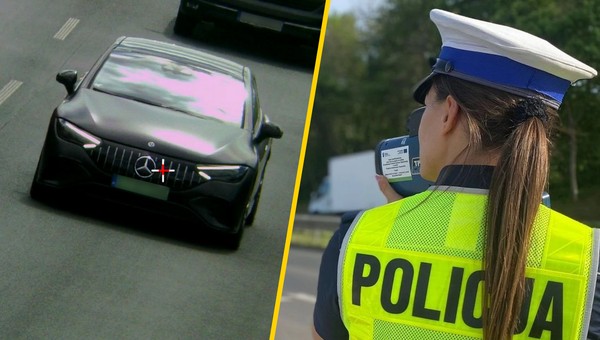 Kontrola drogowa. Policjanci sprawdzali bezpieczną odległość