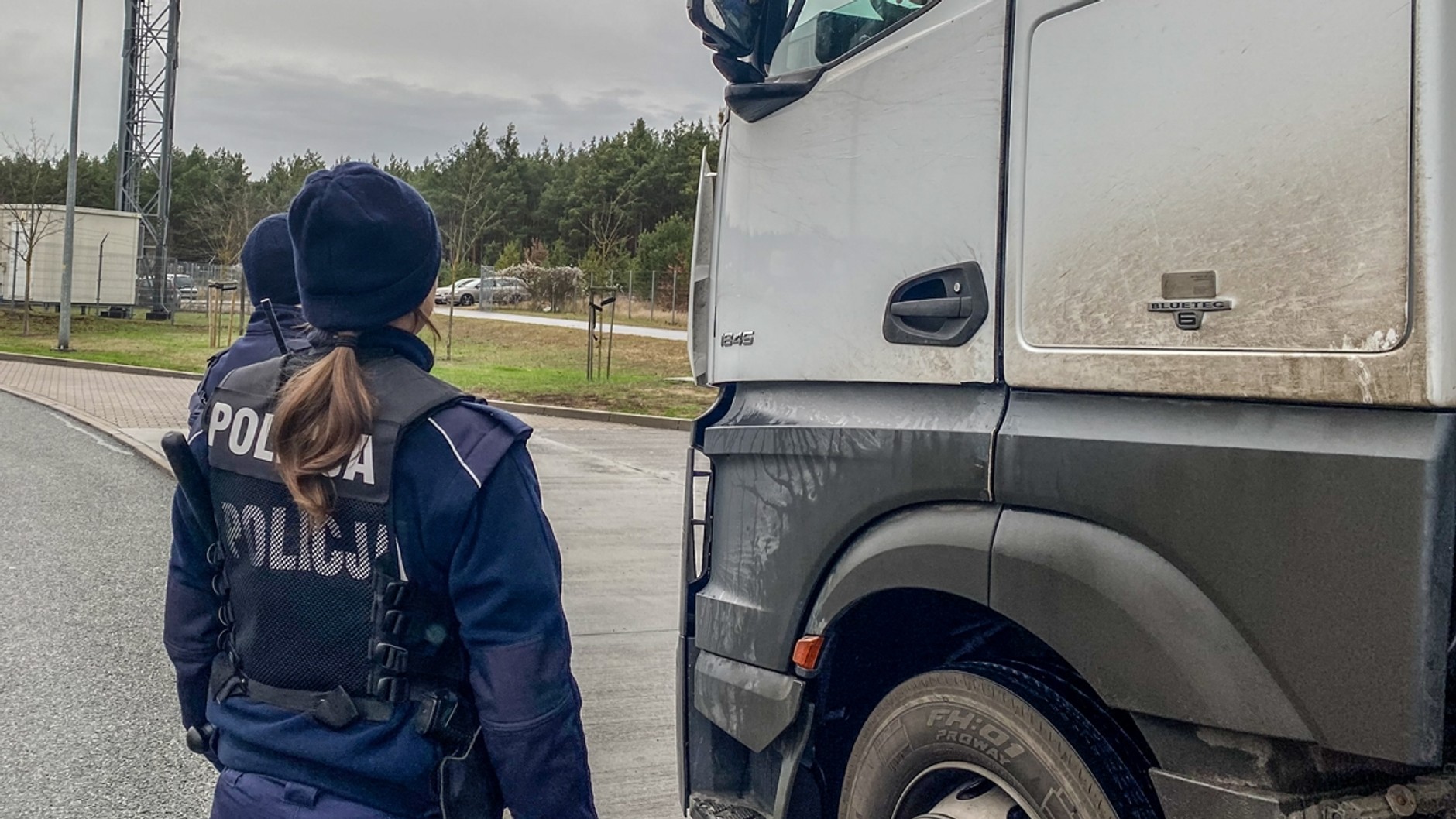 Policja łapała kierowców na A2 dronami