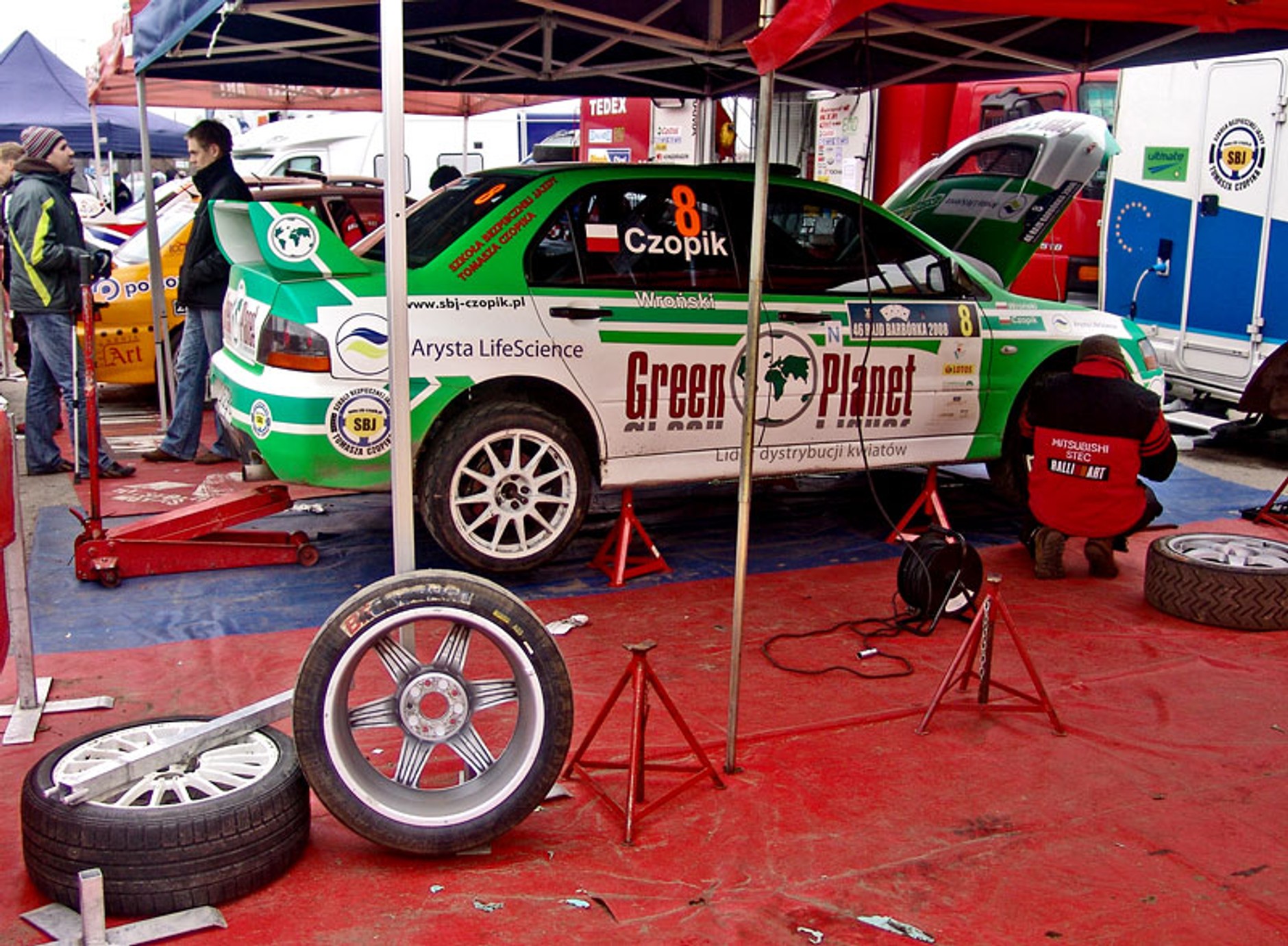 Rajd Barbórka 2008: Kuchar i Dymurski najlepsi