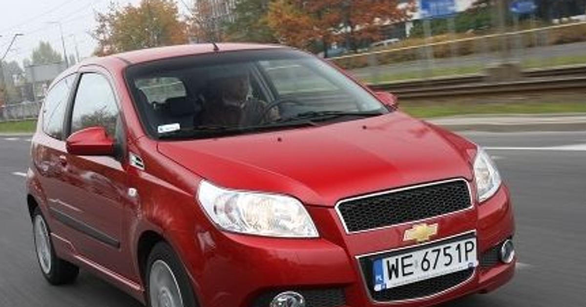 Chevrolet Aveo z rosyjskich zakładów GAZ