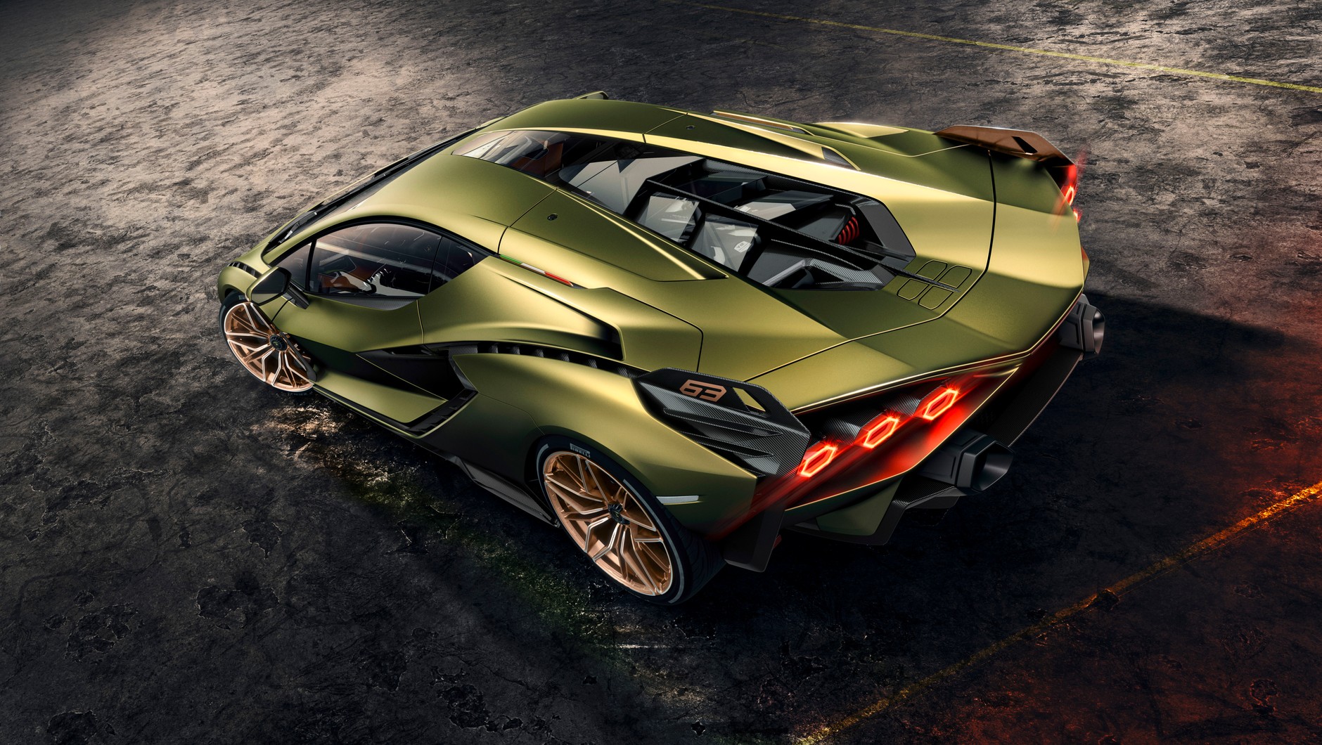 Prawdziwe Lamborghini Sian wygląda imponująco. Równie atrakcyjnie prezentuje się zresztą model wykonany z LEGO.