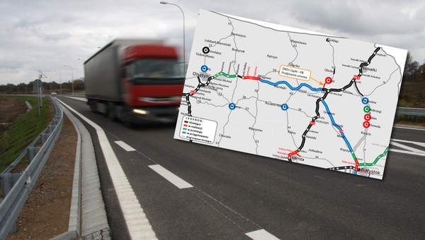 Gruntownie przebudują ważną drogę krajową. Remont DK65 wchodzi w nową fazę