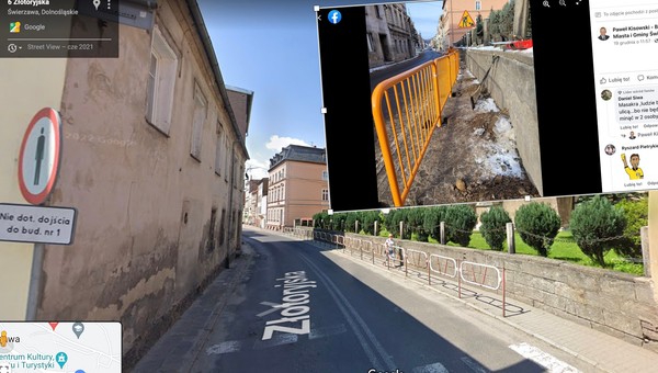 Nowy chodnik w Świerzawie