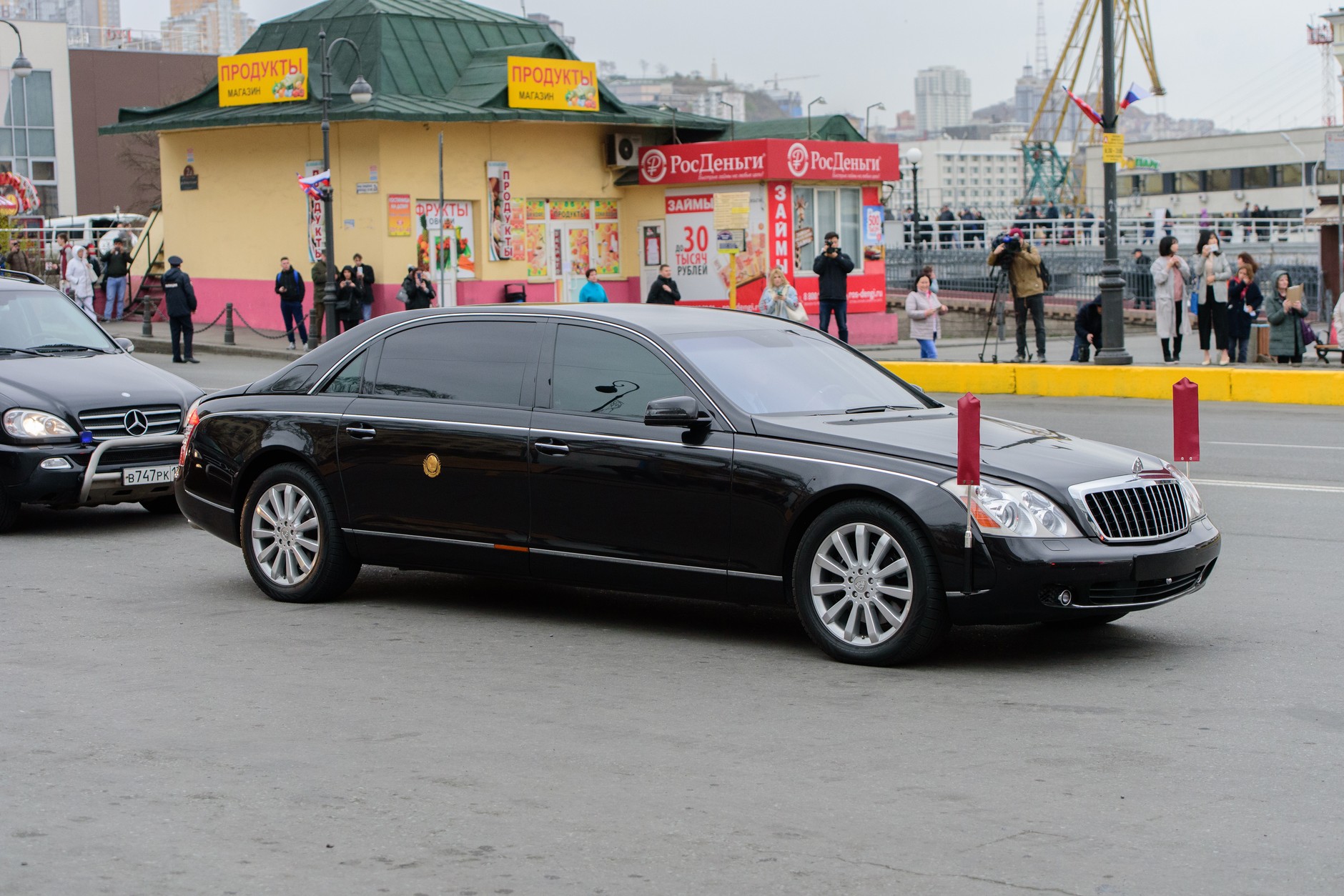 Maybach Kima podczas jego wizyty w Rosji w 2019 r.