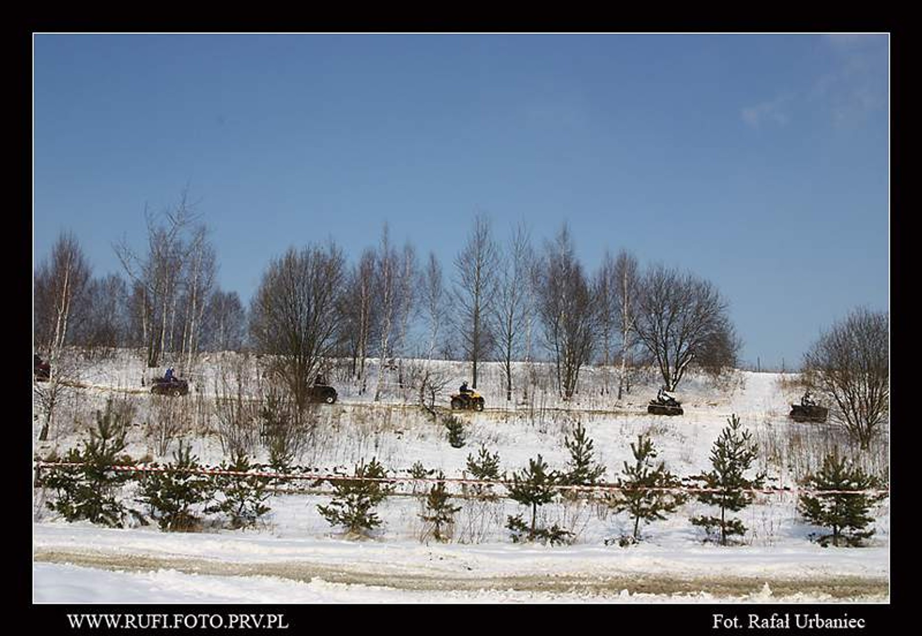 III Zimowa Integracja 4x4 Kryspinów 2009 - motocykle i quady (fotogaleria 1.)