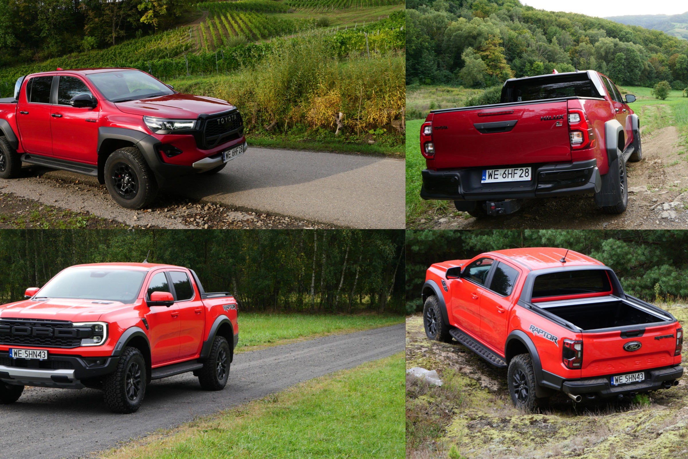 Ford Ranger Raptor czy Toyota Hilux GR SPORT? W jednym się zakochałem, drugiego bym kupił