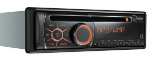 Clarion: radioodtwarzacz  CZ100E - prosta elegancja