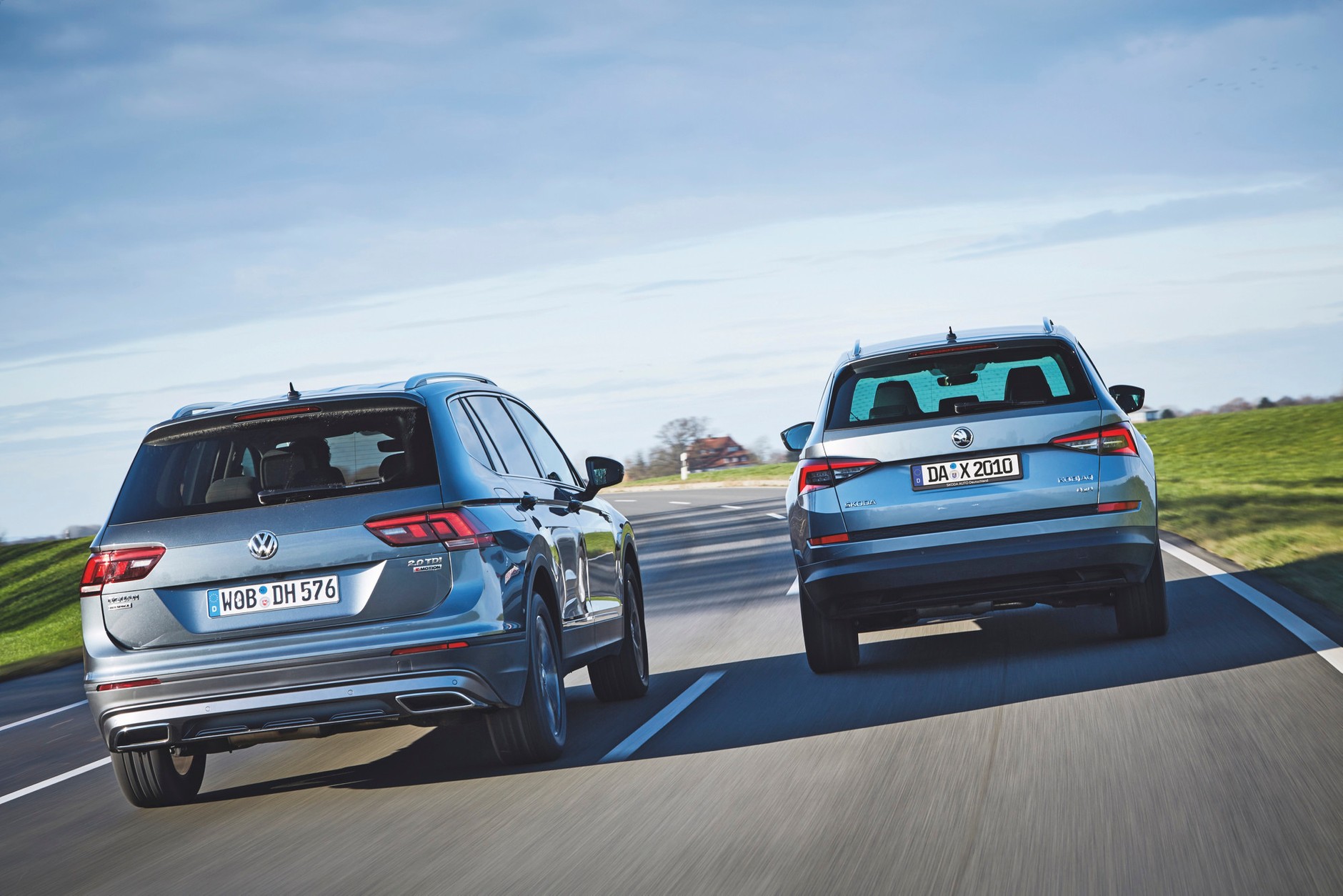 Skoda Kodiaq kontra VW Tiguan Allspace