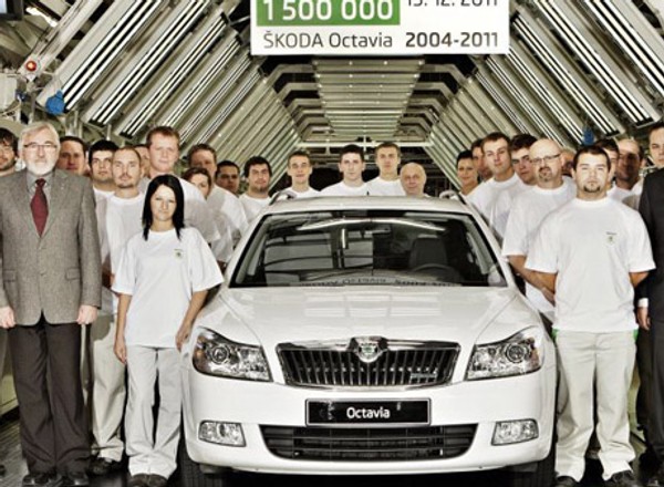 Skoda wyprodukowała już 1,5 mln Octavii II