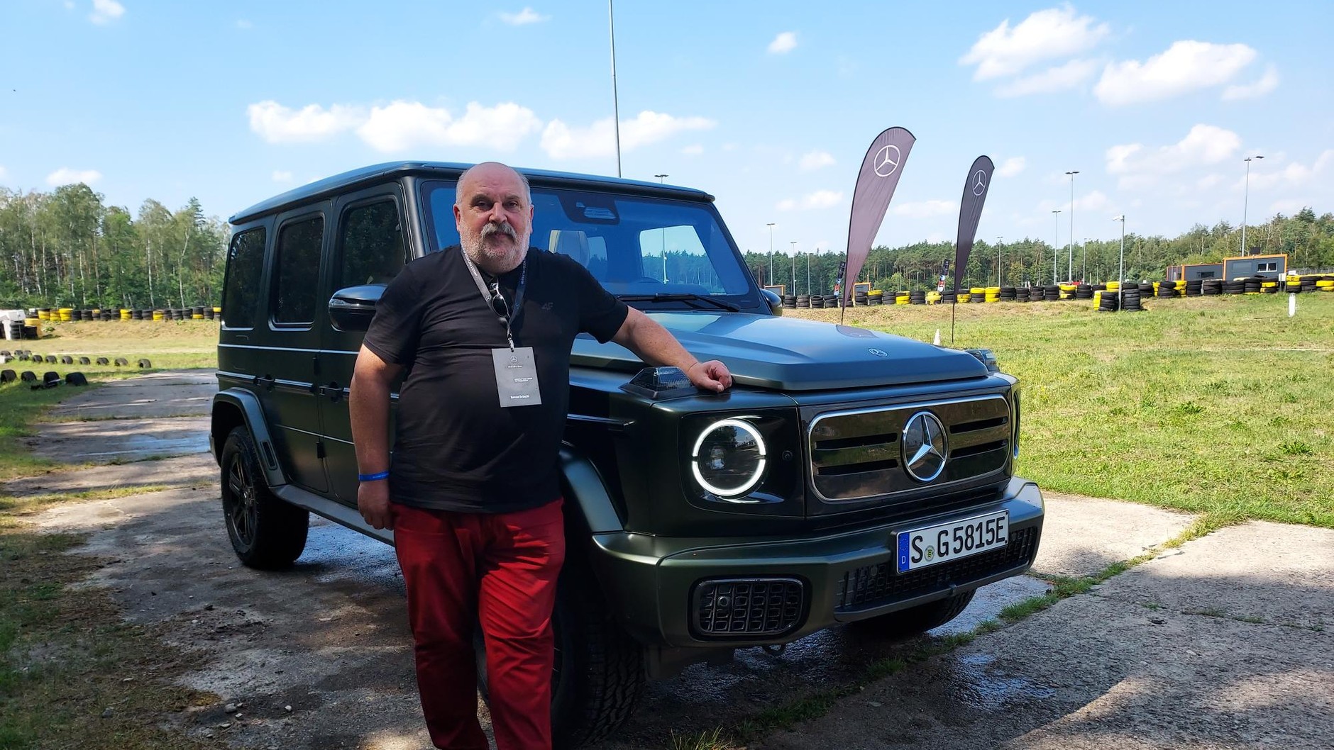Mercedes klasy G elektryczny