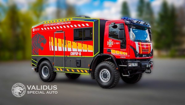 To Iveco to nowy nabytek Ukrainy. Wykryje atak chemiczny i radiację z 10 km