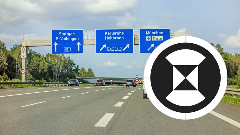 znak dla samochodów autonomicznych w Niemczech