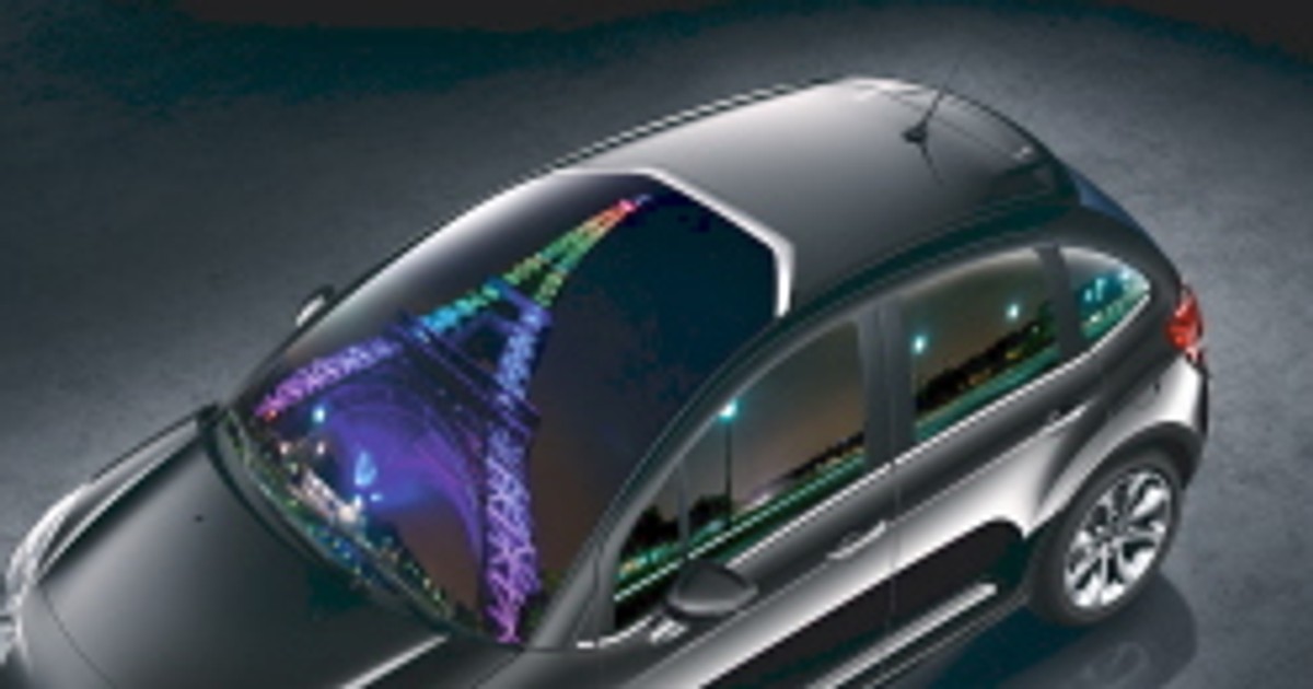Nowy Citroën C3 i Wieża Eiffla - show w duchu Créative Technologie na żywo