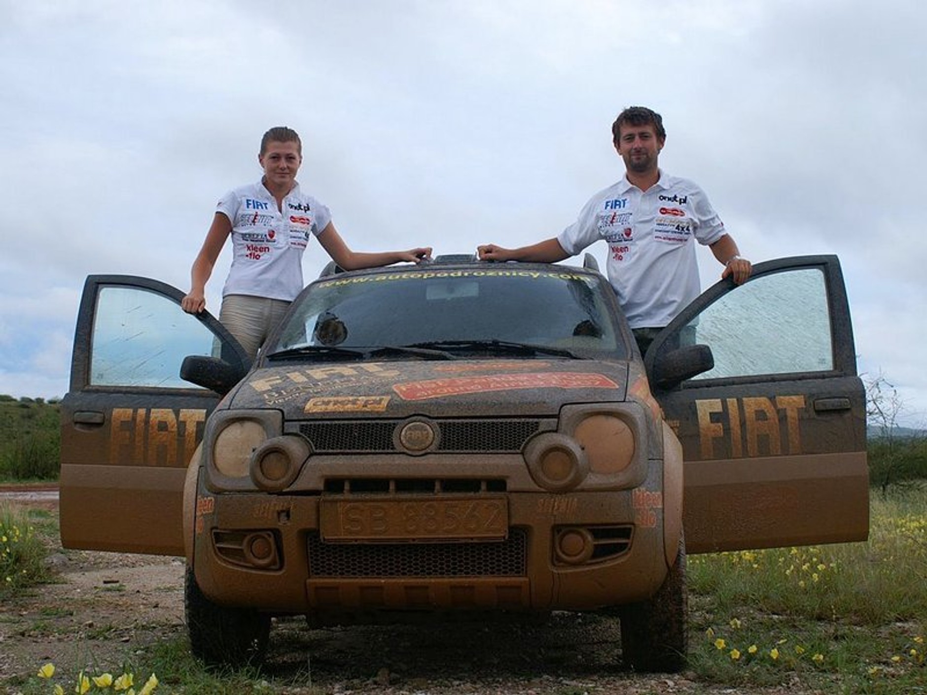 Wyprawa Fiatem Panda Cross 4x4 dookoła Afryki na półmetku