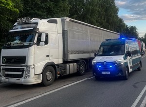 Inspektorzy ITD nie dali się oszukać. Wyłącznik przyczyną problemów kierowcy ciężarówki