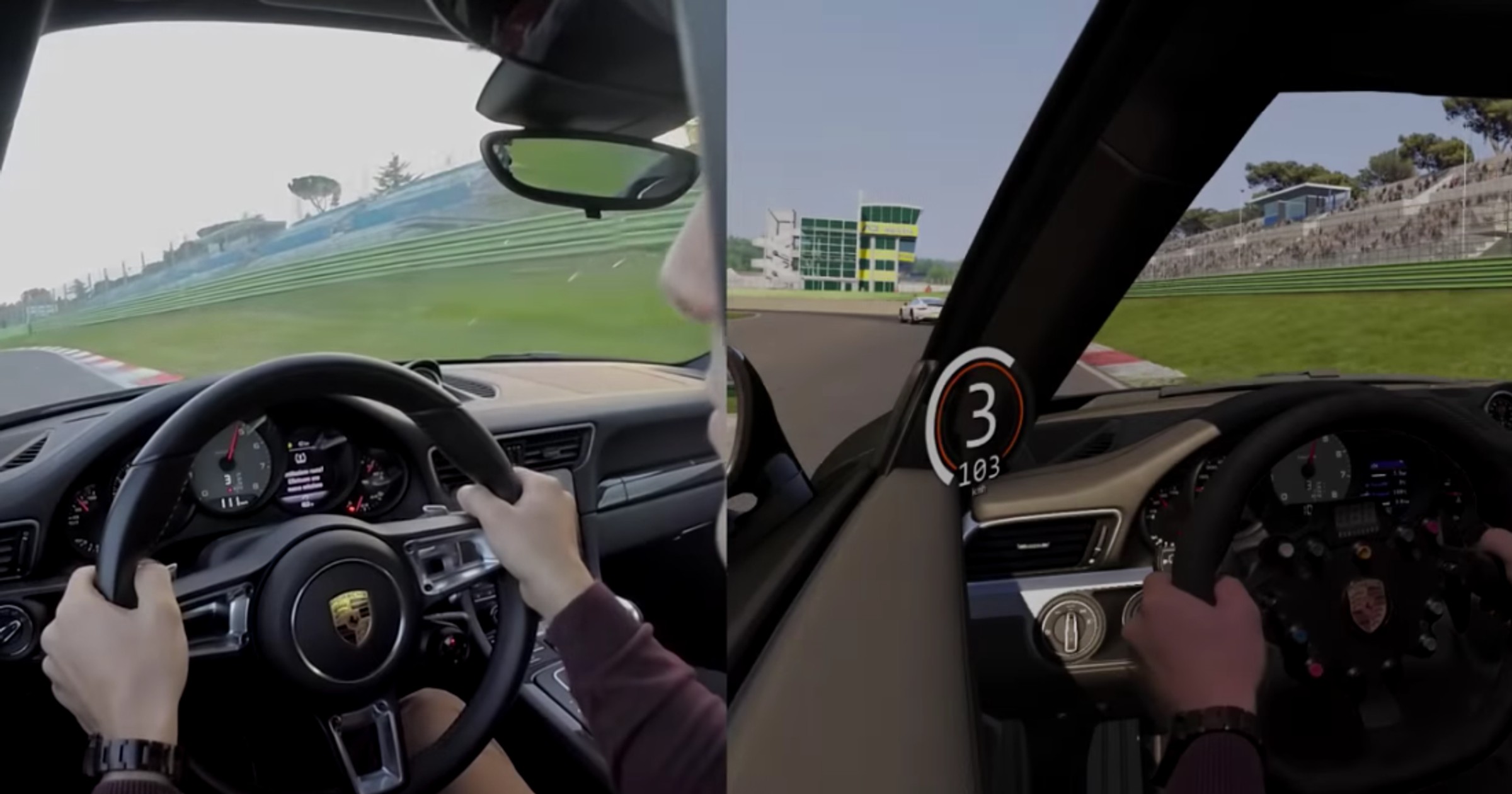 Virtual jak rzeczywistość: Porsche 911 Carrera S na torze Vallelunga